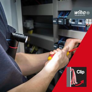 Produktbild für Taschenlampe Wiha 41286, LED, mit Batterie