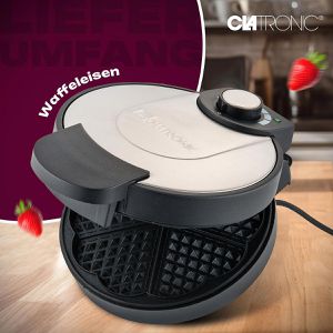 Produktbild für Waffeleisen Clatronic WA3492 Waffelautomat, 1000 W