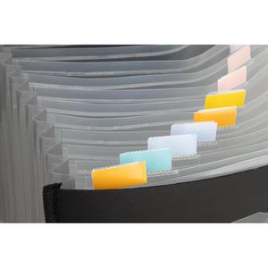 Produktbild für Fächermappe EXXO by HFP, A4, schwarz