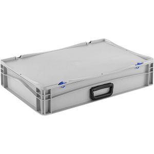 Produktbild für Eurobox Alpha-Paletten Basicline, grau, 23,9 Liter