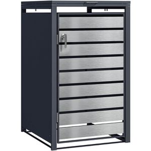 Produktbild für Mülltonnenbox Phoenix GB1168ASK, Metall