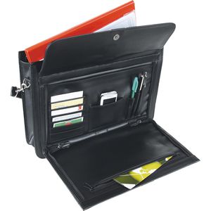 Produktbild für Aktentasche Alassio Aversa 41024 schwarz