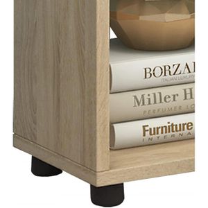 Produktbild für Bücherregal VCM Blina, 913984, sonoma eiche