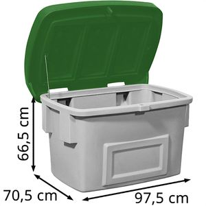 Produktbild für Streugutbehälter asecos 13301, 200 Liter