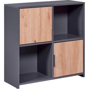 Produktbild für Kombischrank Inter-Link 17203400, artisan eiche / anthrazit