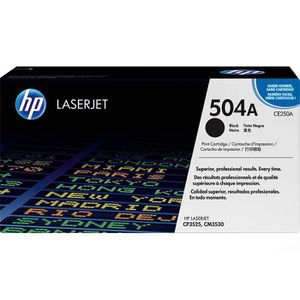 Toner HP 504A, CE250A schwarz