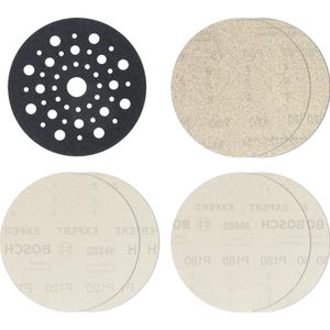 Schleifpapier Bosch Expert M480 Körnung 80-180 Set