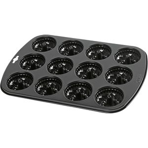 Produktbild für Backform Kaiser Inspiration, für 12 Gugelhupf-Muffins, Stahl