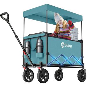 Produktbild für Bollerwagen Sekey XXL FW218, faltbar