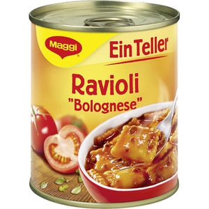 Fertiggericht Maggi Ein Teller, Ravioli Bolognese