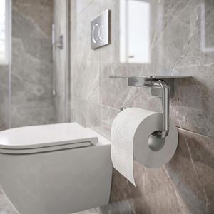 Produktbild für Toilettenpapierhalter hansgrohe AddStoris, 41772000, verchromt
