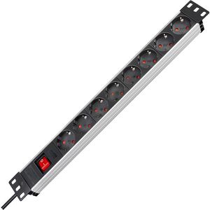 Steckdosenleiste Brennenstuhl Alu-Line, 2m Kabel