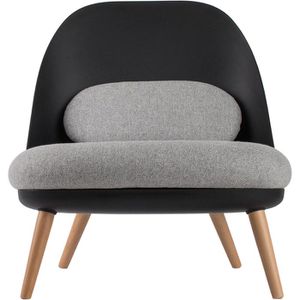 Produktbild für Loungesessel Paperflow COCOON FTCOC230201, schwarz