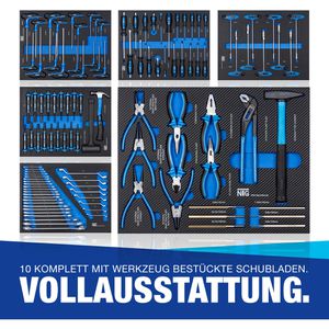 Produktbild für Werkzeugwagen NTG WZW.6012, bestückt