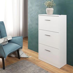Produktbild für Schuhschrank Vicco Gizmo, weiß