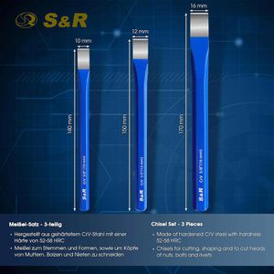 Produktbild für Meißel S&amp;R 282.000.003