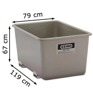 Produktbild für Großbehälter CEMO 7179, 400 Liter