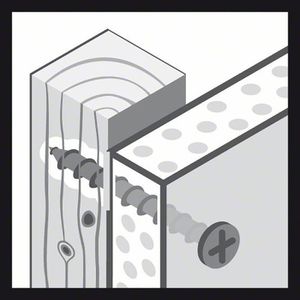 Produktbild für Schnellbauschrauben Bosch 2608000547, S-G, 3,9x25mm