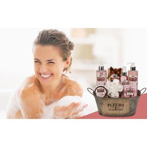 Produktbild für Geschenkset BRUBAKER Coconut Milk &amp; Strawberry