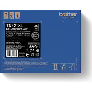 Produktbild für Toner Brother TN-821XLBK schwarz
