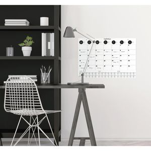 Produktbild für Schreibunterlage Sigel H6550, weiß / schwarz