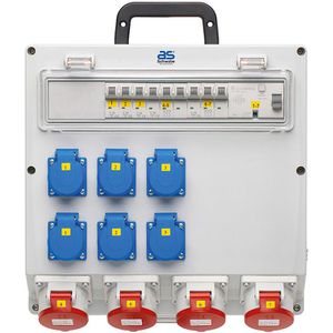Produktbild für CEE-Stromverteiler as-Schwabe Fixo, Wandverteiler, für außen