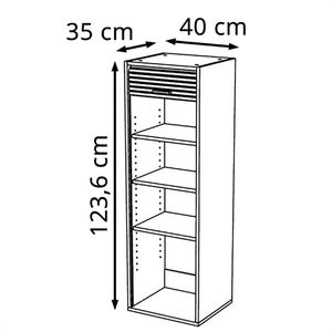 Produktbild für Rollladenschrank Simmob COOK124, aus Holz