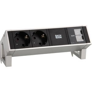 Produktbild für Tischsteckdose Bachmann Desk 2, mit 0,2 m GST18 Kabel