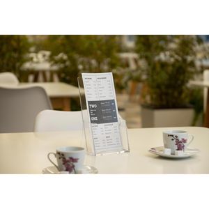 Produktbild für Prospekthalter Ores transparent