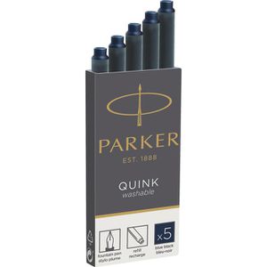 Füllerpatronen Parker 1950385 Quink, blau-schwarz
