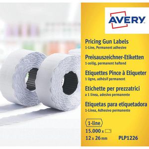 Produktbild für Preisetiketten Zweckform PLR1226, weiß