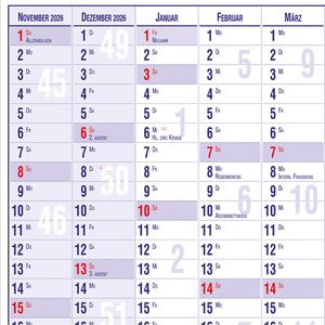 Produktbild für Plakatkalender Güss-Verlag 18000, Jahr 2027