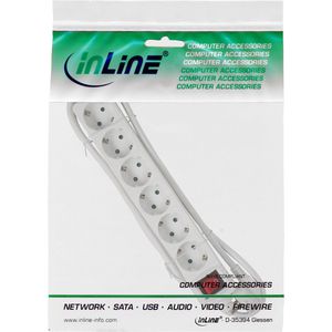 Produktbild für Steckdosenleiste InLine 16461T, mit 1,5m Kabel