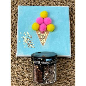 Produktbild für Glitzer Stylex 23387 Glitter-Streudeko
