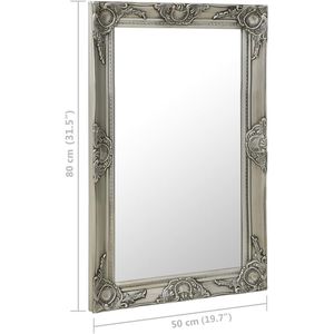 Produktbild für Wandspiegel vidaXL 320322, rechteckig