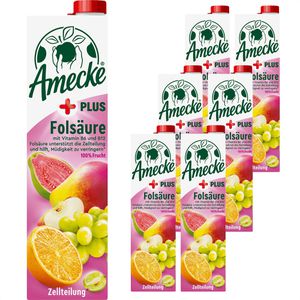 Saft Amecke + Folsäure, ohne Zuckerzusatz