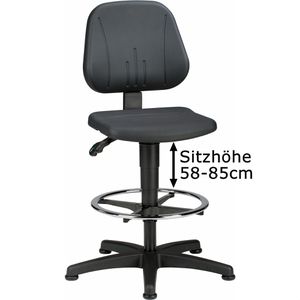 Produktbild für Arbeitsstuhl bimos Unitec 3, schwarz