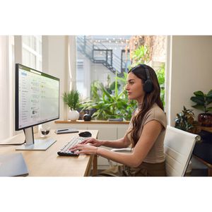Produktbild für Headset Poly Focus 625 Stereo, mit Ladestation