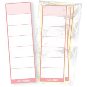 Rückenschilder itenga 33106688, rosa