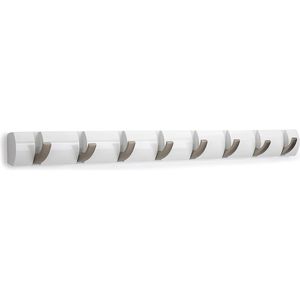 Produktbild für Garderobenleiste Umbra Flip 8, 318858-660, weiß
