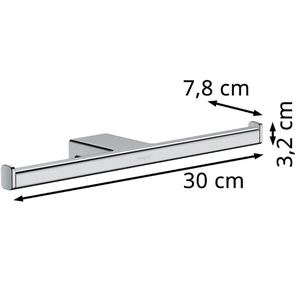 Produktbild für Toilettenpapierhalter hansgrohe AddStoris 41748000, verchromt