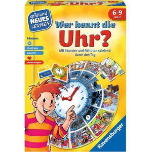 Lernspiel Ravensburger 24995, Wer kennt die Uhr