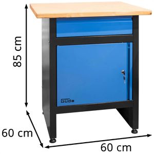 Produktbild für Werkbank Güde GW 1/1 S, 40482, blau