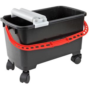 Produktbild für Fliesenwaschset DEMA MOP, Eimer mit Rädern, 24 Liter