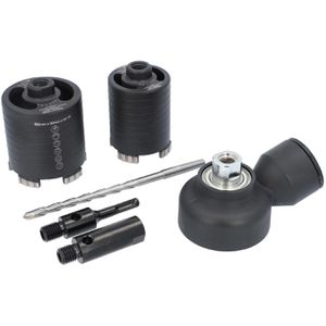 Produktbild für Bohrkrone BTEC Diamant Dosensenker, SDS+, M16, M18, Set