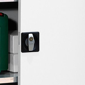 Produktbild für Werkzeugschrank Mauser MKSTS12/3/19, aus Metall, lichtgrau