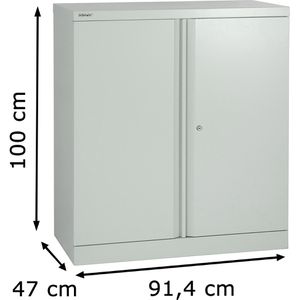 Produktbild für Aktenschrank Bisley Essentials, aus Metall