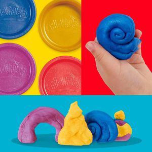 Produktbild für Knete Play-Doh G17375X0 Metallicfarben