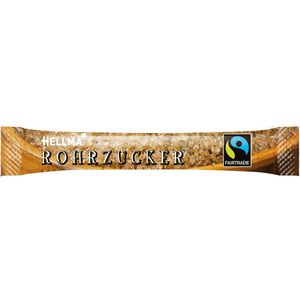 Produktbild für Zuckersticks Hellma Rohrzucker, brauner Zucker