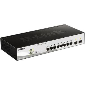 Switch D-Link Gigabit Smart, DGS-1210-08P/E, managed